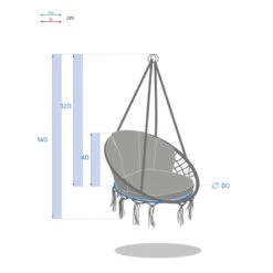 Chaise Détente Avec Coussin Cordessa Hespéride -Plein air Deco chaise detente avec coussin cordessa hesperide 1 4