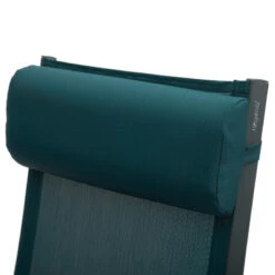 Chaise Longue Decima Hespéride Bleu Canard/graphite -Plein air Deco chaise longue decima hesperide bleu canard 1 4