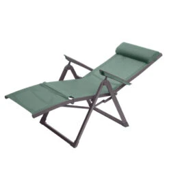 Chaise Longue Decima Hespéride Vert Olive/graphite -Plein air Deco chaise longue decima hesperide vert olivegraphite 4