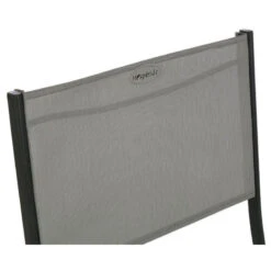 Chaise Pliante Modula Galet/graphite Hespéride 8 Chaise Pliante Modula Galet/graphite Hespéride -Plein air Deco chaise pliante modula hesperide galet graphite 2