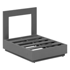 Chauffeuse 1 Place Pour Salon Allure Graphite Hespéride -Plein air Deco chauffeuse 1 place pour salon allure graphite hesperide 1 2