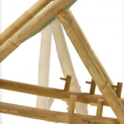 KOOPMAN Chilienne Bambou Avec Appui Tête écru Ambiance -Plein air Deco chilienne bambou avec appui tete ecru ambiance 1