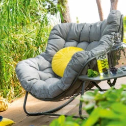 Fauteuil Bascule Extérieur Paopao Hespéride -Plein air Deco fauteuil bascule exterieur paopao hesperide 3