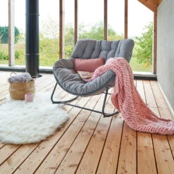 Fauteuil Bascule Extérieur Paopao Hespéride -Plein air Deco fauteuil bascule exterieur paopao hesperide 6