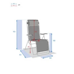 Fauteuil Détente D'extérieur Hespéride Silos Jade -Plein air Deco fauteuil detente d exterieur hesperide silos jade 6