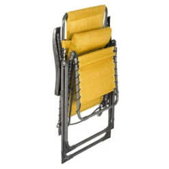 Fauteuil Détente D'extérieur Hespéride Silos Jaune Moutarde -Plein air Deco fauteuil detente d exterieur hesperide silos jaune moutarde 1 5