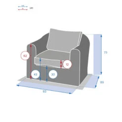 Fauteuil Détente Moorea Savana Hespéride -Plein air Deco fauteuil detente moorea savana hesperide 4