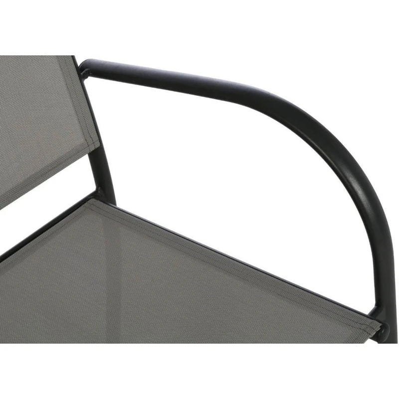 Fauteuil Empilable Piazza Hespéride Galet/graphite 7 Fauteuil Empilable Piazza Hespéride Galet/graphite – Image 5