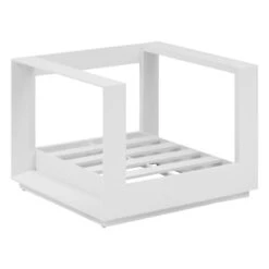 Fauteuil Extérieur 1 Place Allure Blanc Hespéride -Plein air Deco fauteuil exterieur 1 place allure blanc hesperide 4