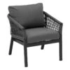 Fauteuil Extérieur 1 Place Oriengo Anthracite Hespéride -Plein air Deco fauteuil exterieur 1 place oriengo anthracite hesperide