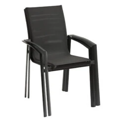 Fauteuil Extérieur Axant Anthracite/graphite Hespéride -Plein air Deco fauteuil exterieur axant anthracitegraphite hesperide 1 2