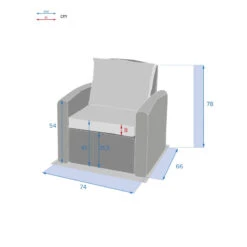 Fauteuil De Jardin Polynésia Havane Hespéride -Plein air Deco fauteuil jardin polynesia havane hesperide 2