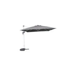 Parasol Carré Avec LEDs Equador Hespéride -Plein air Deco parasol carre avec leds equador hesperide 2