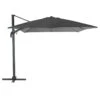 Parasol Décentré Eléa Inclinable Hexagonal Oléfine Anthracite Hespéride -Plein air Deco parasol decentre elea inclinable 3x42 olefine anthracite hesperide