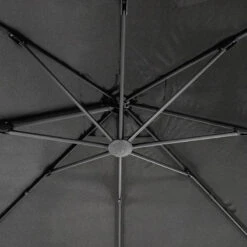 Parasol Décentré Eléa Inclinable Hexagonal Oléfine Anthracite Hespéride -Plein air Deco parasol decentre elea inclinable 3x42 olefine anthracite hesperide 1 5