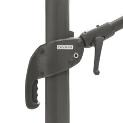 Parasol Décentré Eléa Inclinable Carré Ardoise Hespéride -Plein air Deco parasol decentre elea inclinable carre ardoise hesperide 1 2