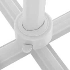 Parasol Décentré Eléa Inclinable Carré Oléfine Noisette/blanc Hespéride -Plein air Deco parasol decentre elea inclinable carre olefine noisetteblanc hesperide 6