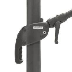 Parasol Décentré Eléa Inclinable Rectangulaire Oléfine Anthracite Hespéride -Plein air Deco parasol decentre elea inclinable rectangulaire olefine anthracite hesperide 2