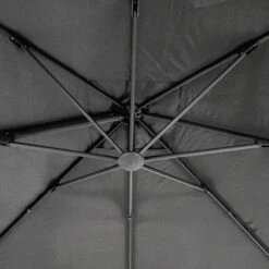 Parasol Décentré Eléa Inclinable Rectangulaire Oléfine Anthracite Hespéride -Plein air Deco parasol decentre elea inclinable rectangulaire olefine anthracite hesperide 6