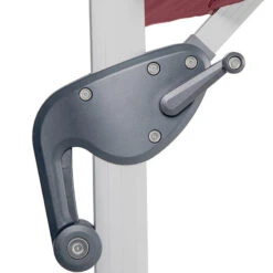 Parasol Déporté Rectangulaire Equador Bordeaux Hespéride -Plein air Deco parasol deporte rectangulaire equador bordeaux hesperide 5