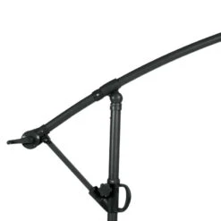 Parasol Déporté Rond Janeiro Ardoise Hespéride -Plein air Deco parasol deporte rond janeiro ardoise hesperide 6