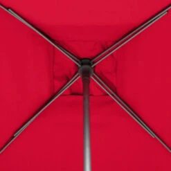 Parasol Droit Carré 2,5x2,5m Soya Grenade Hespéride -Plein air Deco parasol droit carre 25x25m soya grenade hesperide 5