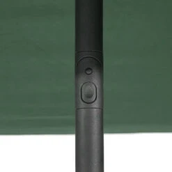 Parasol Droit Carré 2,5x2,5m Soya Vert Olive Hespéride -Plein air Deco parasol droit carre 25x25m soya vert olive hesperide 4