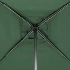 Parasol Droit Carré 2,5x2,5m Soya Vert Olive Hespéride -Plein air Deco parasol droit carre 25x25m soya vert olive hesperide 5
