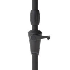 Parasol Droit Rond 2,7m Sisko Ardoise Hespéride -Plein air Deco parasol droit rond 27m sisko ardoise hesperide 1 3