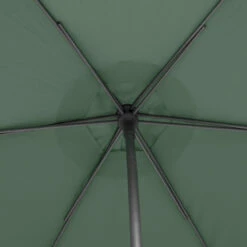 Parasol Droit Rond 2,7m Soya Vert Olive Hespéride -Plein air Deco parasol droit rond 27m soya vert olive hesperide 3