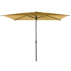 Parasol Mat Central 2x3 M Loompa Moutarde Hespéride -Plein air Deco parasol mat central 2x3 m loompa moutarde hesperide 1