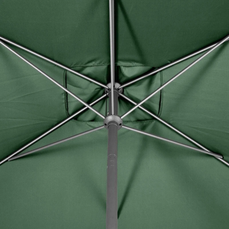 Parasol Mat Central 2x3 M Loompa Olive Hespéride 8 Parasol Mat Central 2x3 M Loompa Olive Hespéride – Image 6