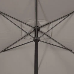 Parasol Mat Central 2x3 M Loompa Taupe Hespéride -Plein air Deco parasol mat central 2x3 m loompa taupe hesperide 5