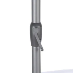 Parasol Mat Central 2x3 M Loompa Ardoise Hespéride -Plein air Deco parasol mat central 3 m loompa ardoise hesperide 6