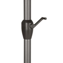 Parasol Mat Central Rond 3m Loompa Moutarde Hespéride -Plein air Deco parasol mat central rond 3m loompa moutarde hesperide 5