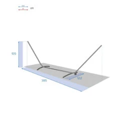 Pied Réglable Grand Modèle Pour Hamac Panao Hespéride -Plein air Deco pied reglable grand modele pour hamac panao hesperide 5
