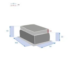 Pouf Extérieur Moorea Hespéride Terre Ombre -Plein air Deco pouf exterieur moorea hesperide terre ombre 5