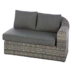 Salon Angle Moorea 5 Places Terre D'ombre Hespéride -Plein air Deco salon angle moorea 5 places terre d ombre hesperide 1 4