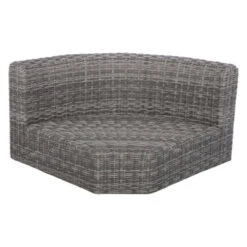 Salon Angle Moorea 5 Places Terre D'ombre Hespéride -Plein air Deco salon angle moorea 5 places terre d ombre hesperide 1 8