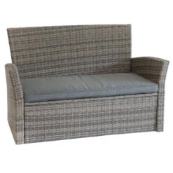 Salon Bora-bora Terre Ombre 4 Places Hespéride -Plein air Deco salon bora bora terre ombre 4 places hesperide 2