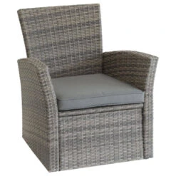 Salon Bora-bora Terre Ombre 4 Places Hespéride -Plein air Deco salon bora bora terre ombre 4 places hesperide 4