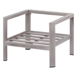 Salon De Jardin 5 Places Jauca Noisette / Gris Boisé Hespéride -Plein air Deco salon de jardin 5 places jauca noisette gris boise hesperide 1 7