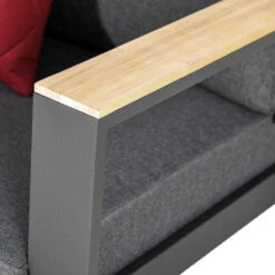 Salon De Jardin Emperia 5p En Aluminium Et Acacia Hespéride -Plein air Deco salon de jardin emperia 5p en aluminium et acacia hesperide 9