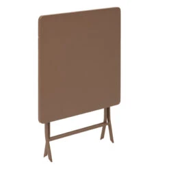 Table Carrée Pliante Greensboro 2p Bronze Hespéride -Plein air Deco table carree pliante greensboro 2p bronze hesperide 1 2