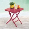 Table D'appoint Pliante 40x40 Greensboro Grenade Hespéride -Plein air Deco table d appoint pliante 40x40 grenade hesperide