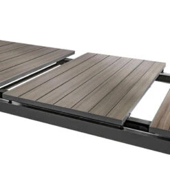 Table Extensible 10p Evasion Seigle Et Graphite Hespéride -Plein air Deco table extensible 10p evasion seigle et graphite hesperide 2