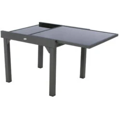 Table Piazza Extensible 8 Personnes Anthracite/graphite -Plein air Deco table piazza extensible 8 personnes anthracite graphite 3