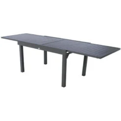 Table Rectangulaire Extensible Piazza 10 P. Graphite Hespéride -Plein air Deco table rectangulaire extensible piazza 10 personnes graphite hesperide 3