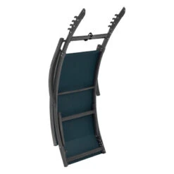 Transat Samba Pliable Bleu Canard/graphite Hespéride -Plein air Deco transat samba pliable bleu canard graphite hesperide 3