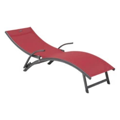 Transat Samba Pliable Grenade/graphite Hespéride 11 Transat Samba Pliable Grenade/graphite Hespéride -Plein air Deco transat samba pliable grenadegraphite hesperide 2